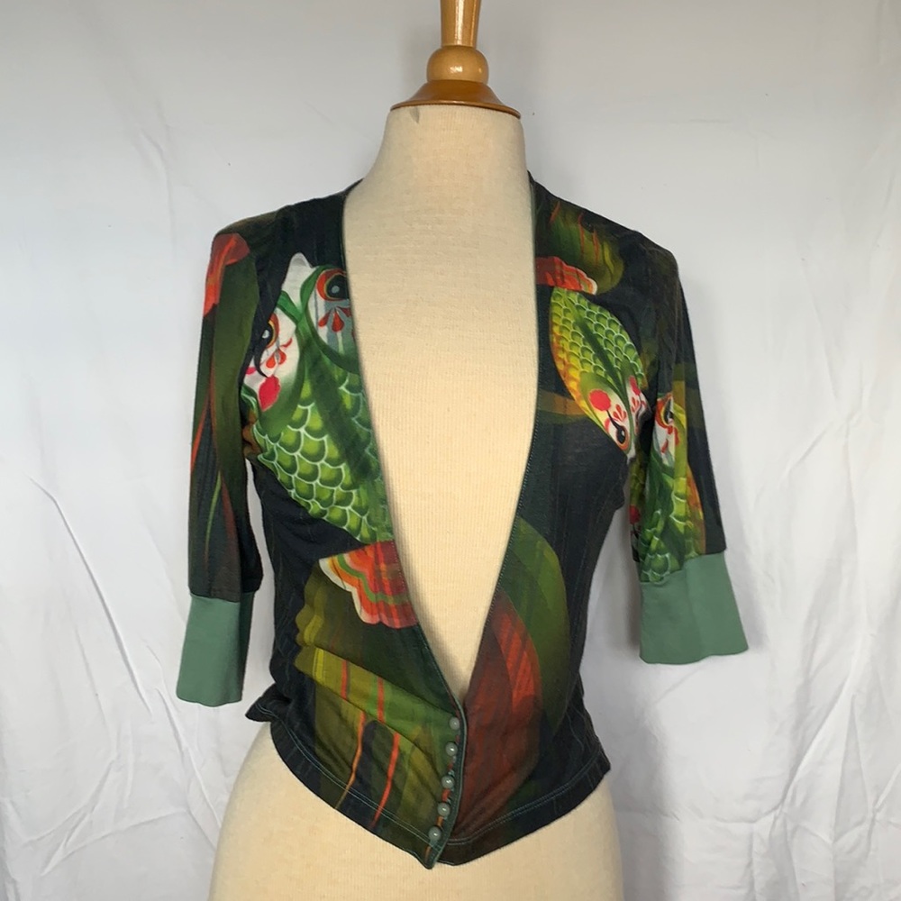 Custo Barcelona 3/4 sleeve top pre owned gently used